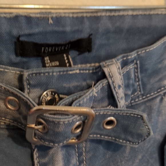 Forever 21 Flare Denim Jeans in Blue - Picture 5 of 11